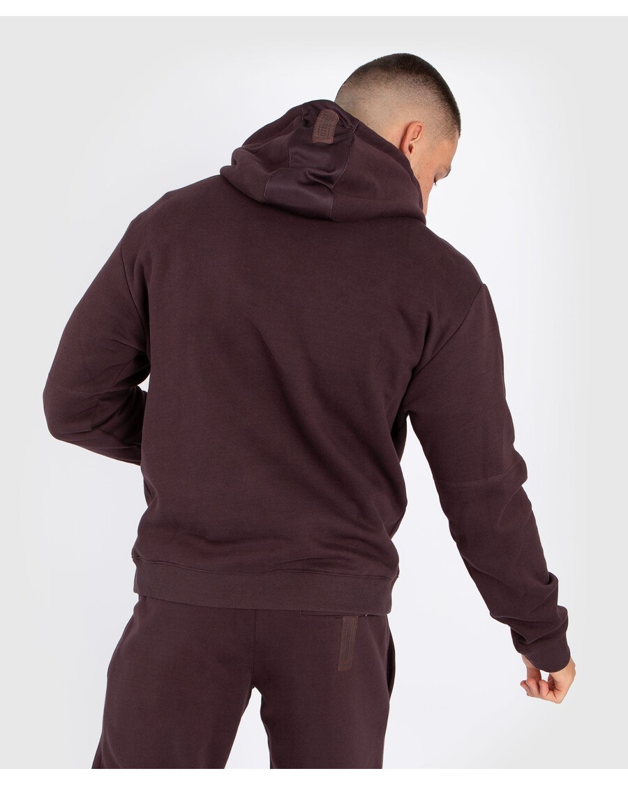 Mikina S Kapucí Venum Silent Power - Tmavě Hnědá