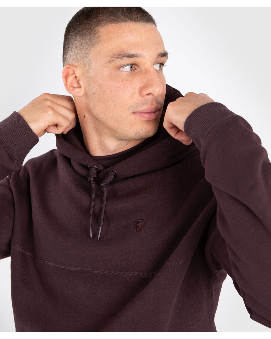 Mikina S Kapucí Venum Silent Power - Tmavě Hnědá