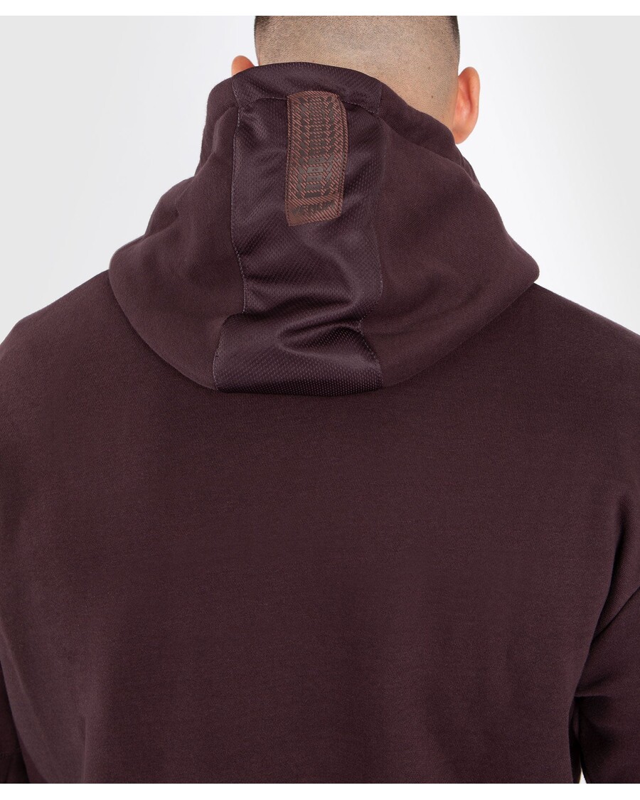 Mikina S Kapucí Venum Silent Power - Tmavě Hnědá