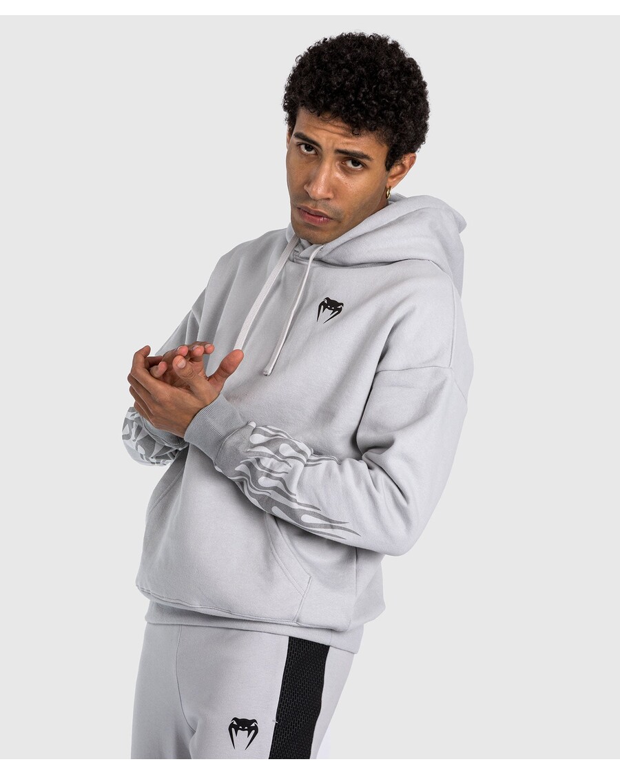 Mikina S Kapucí Venum X Dodge Challenger Srt Demon 170 - šedá