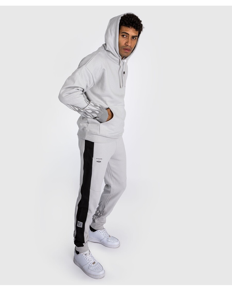 Mikina S Kapucí Venum X Dodge Challenger Srt Demon 170 - šedá