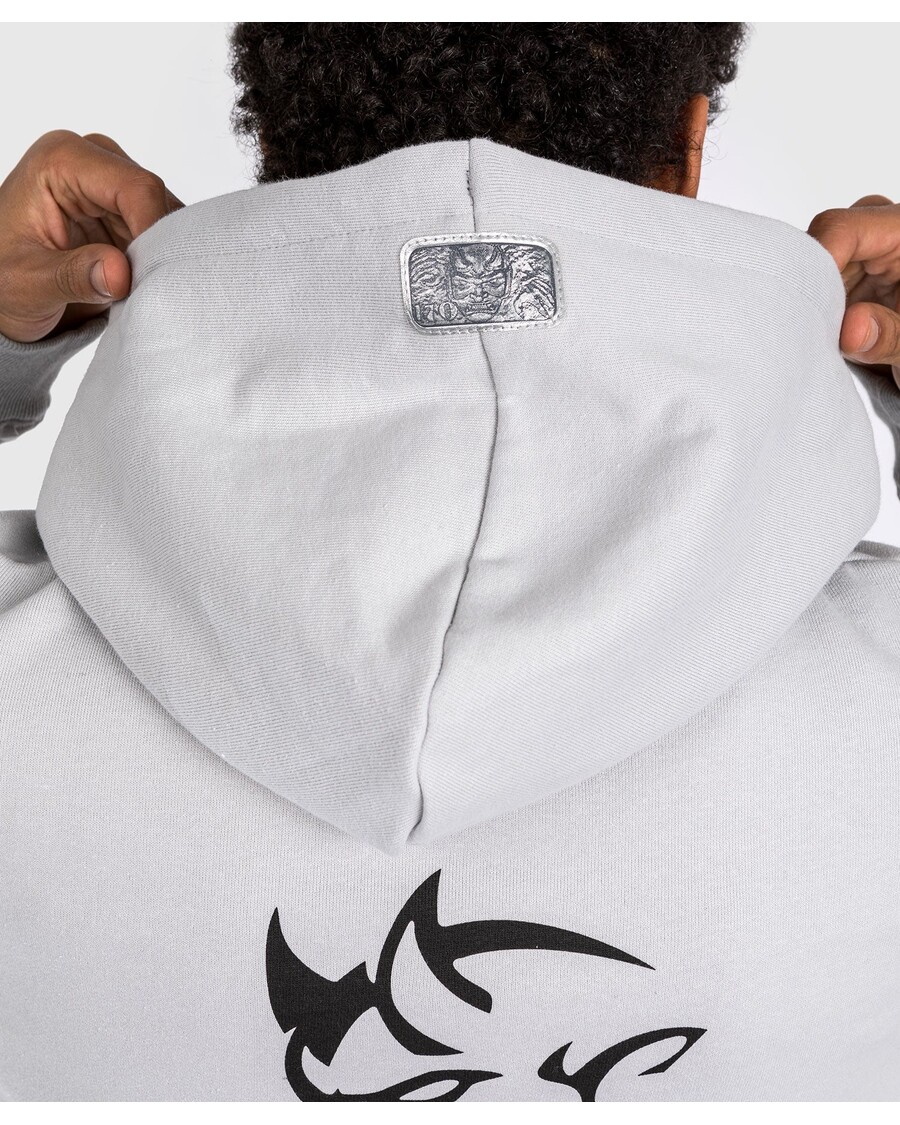 Mikina S Kapucí Venum X Dodge Challenger Srt Demon 170 - šedá