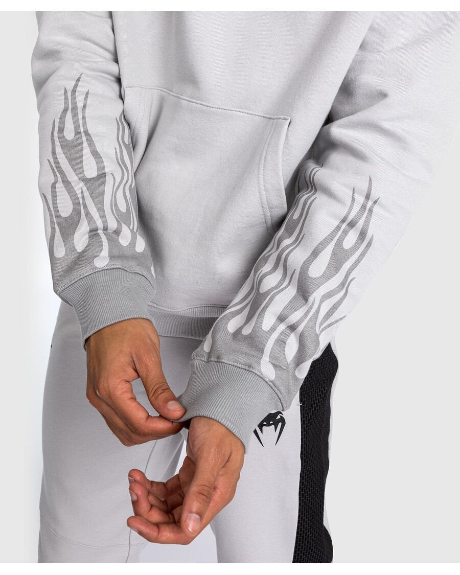 Mikina S Kapucí Venum X Dodge Challenger Srt Demon 170 - šedá