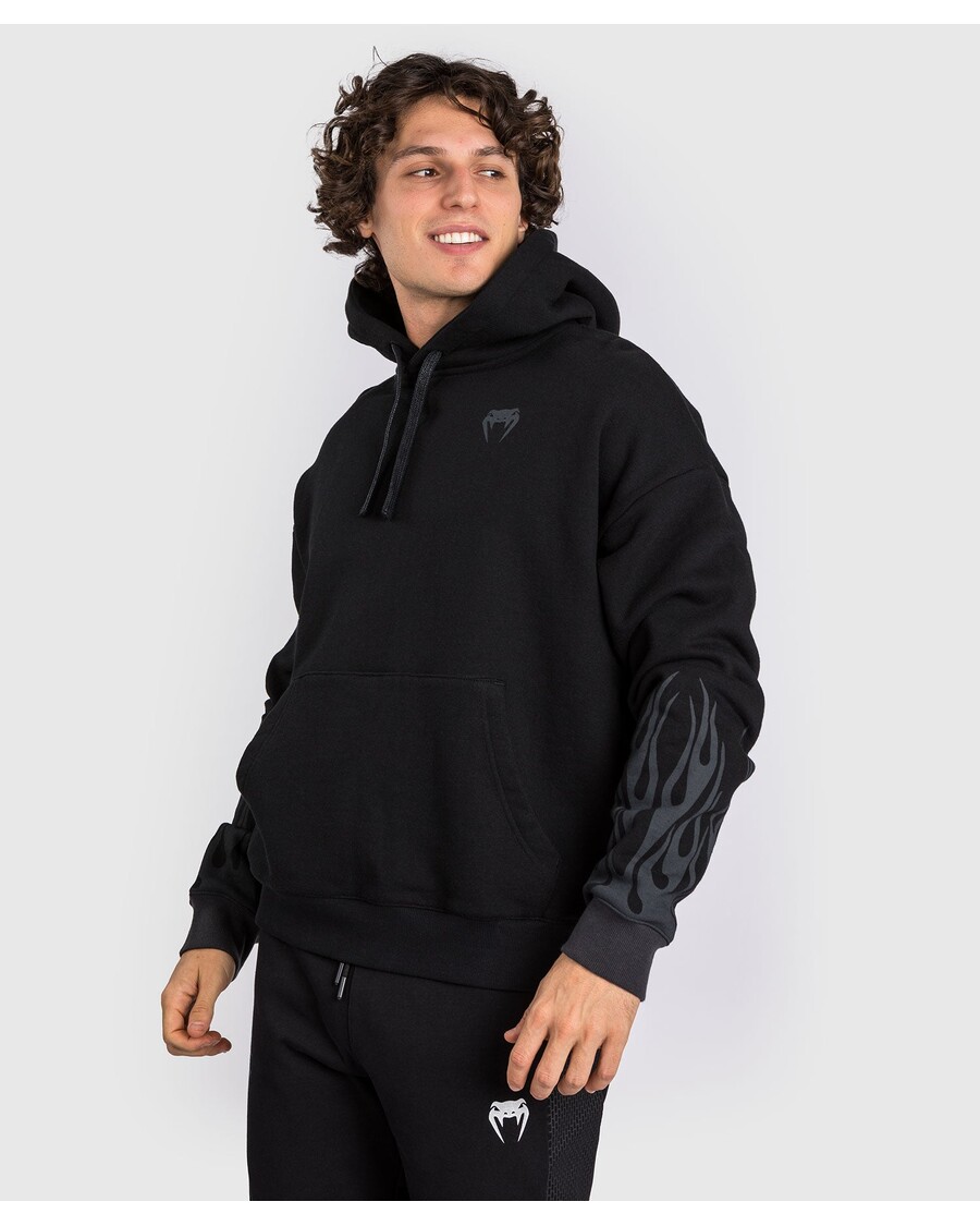 Mikina S Kapucí Venum X Dodge Demon 170 - černá
