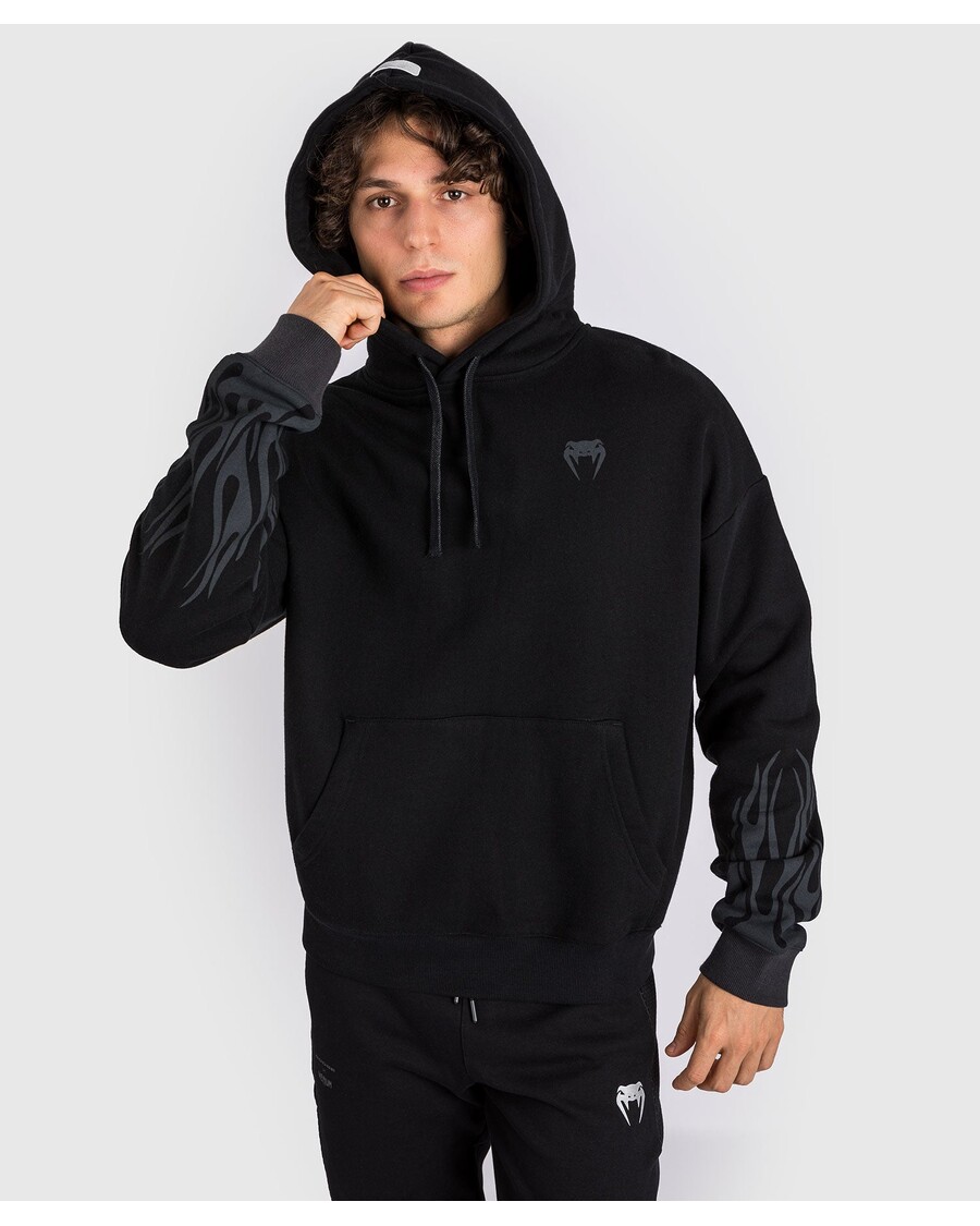 Mikina S Kapucí Venum X Dodge Demon 170 - černá