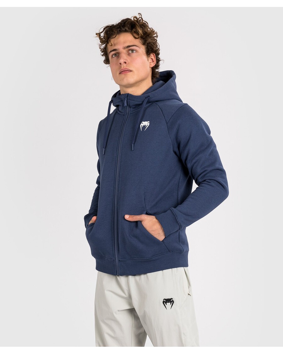 Mikina Venum Strikeland S Kapucí Na Zip - Tmavě Modrá