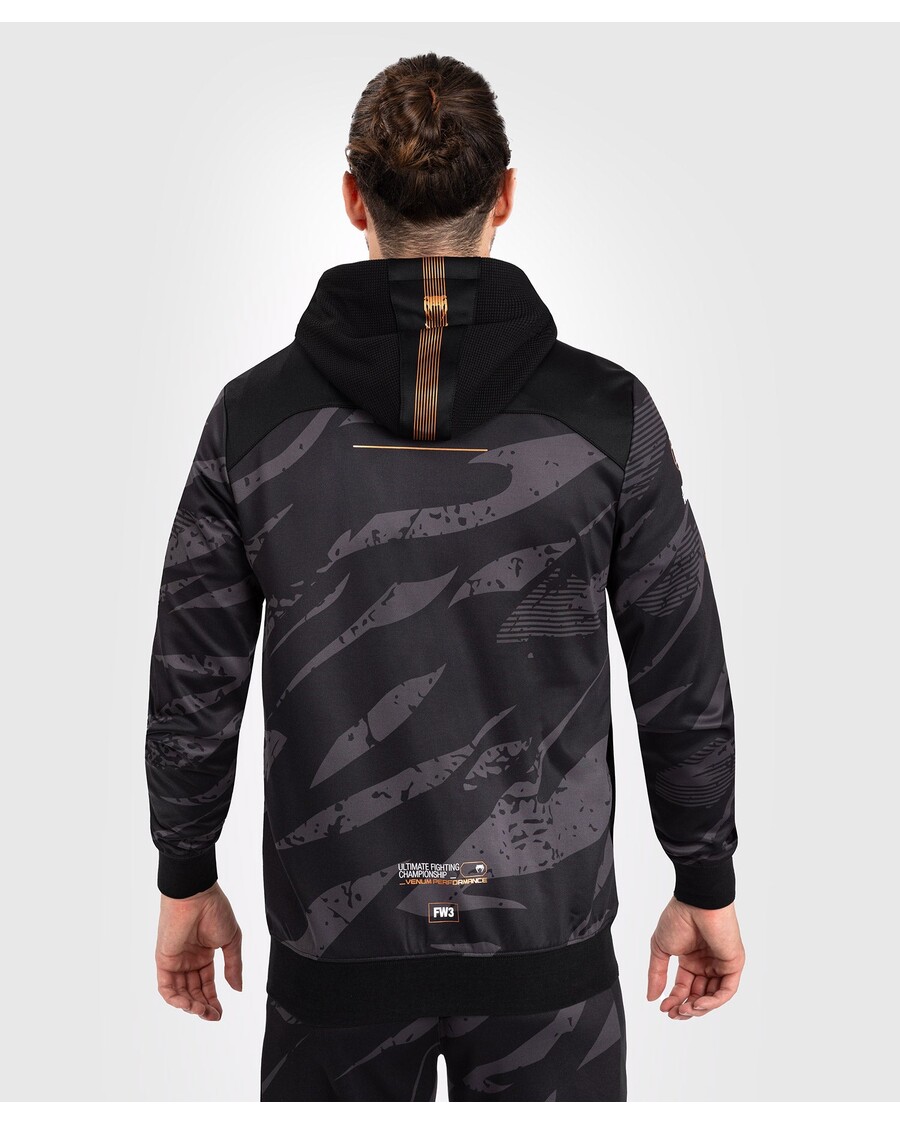 Ufc Adrenaline By Venum Fight Week Hættetrøje Med Lynlås Til Mænd - Urban Camo