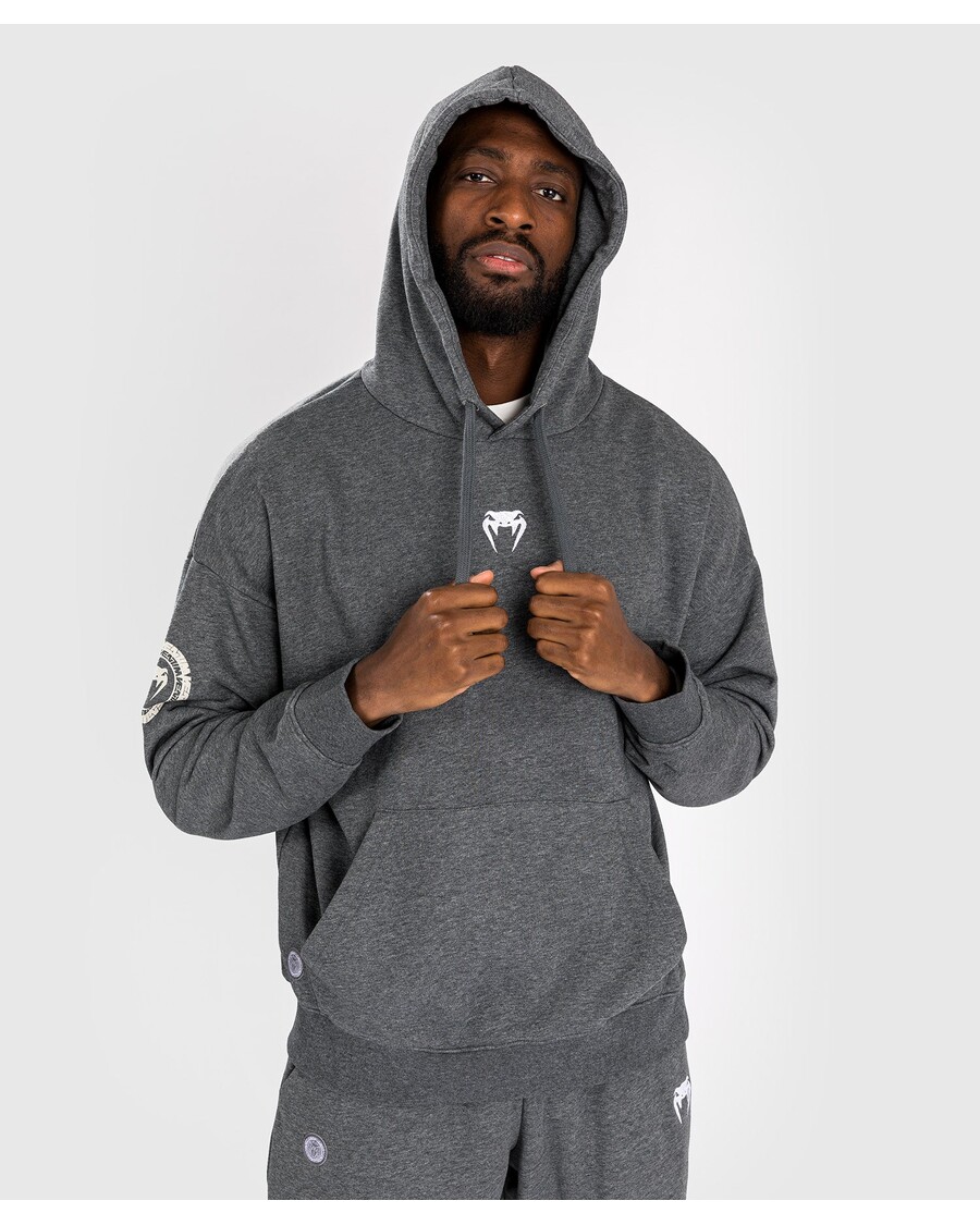 Felpa Con Cappuccio Da Uomo Venum Vortex XL Lite - Grigio Erica Scuro