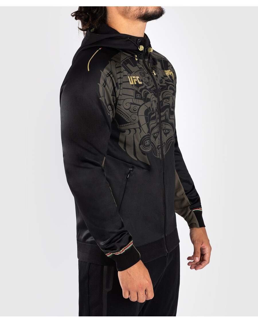 UFC Noche by Venum Personalized Authentic Fight Night Men's Walkout Hoodie - Black