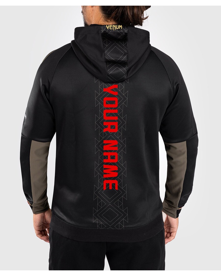 UFC Noche by Venum Personalized Authentic Fight Night Men's Walkout Hoodie - Black