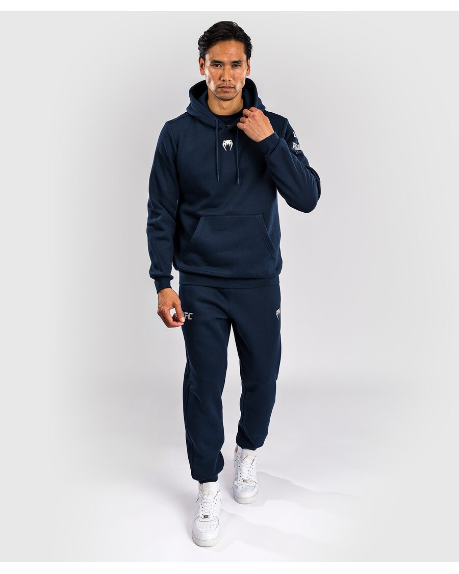 Ufc Fusion By Venum Fight Week Pullover Hættetrøje Til Mænd - Solid Oceanisk Blå