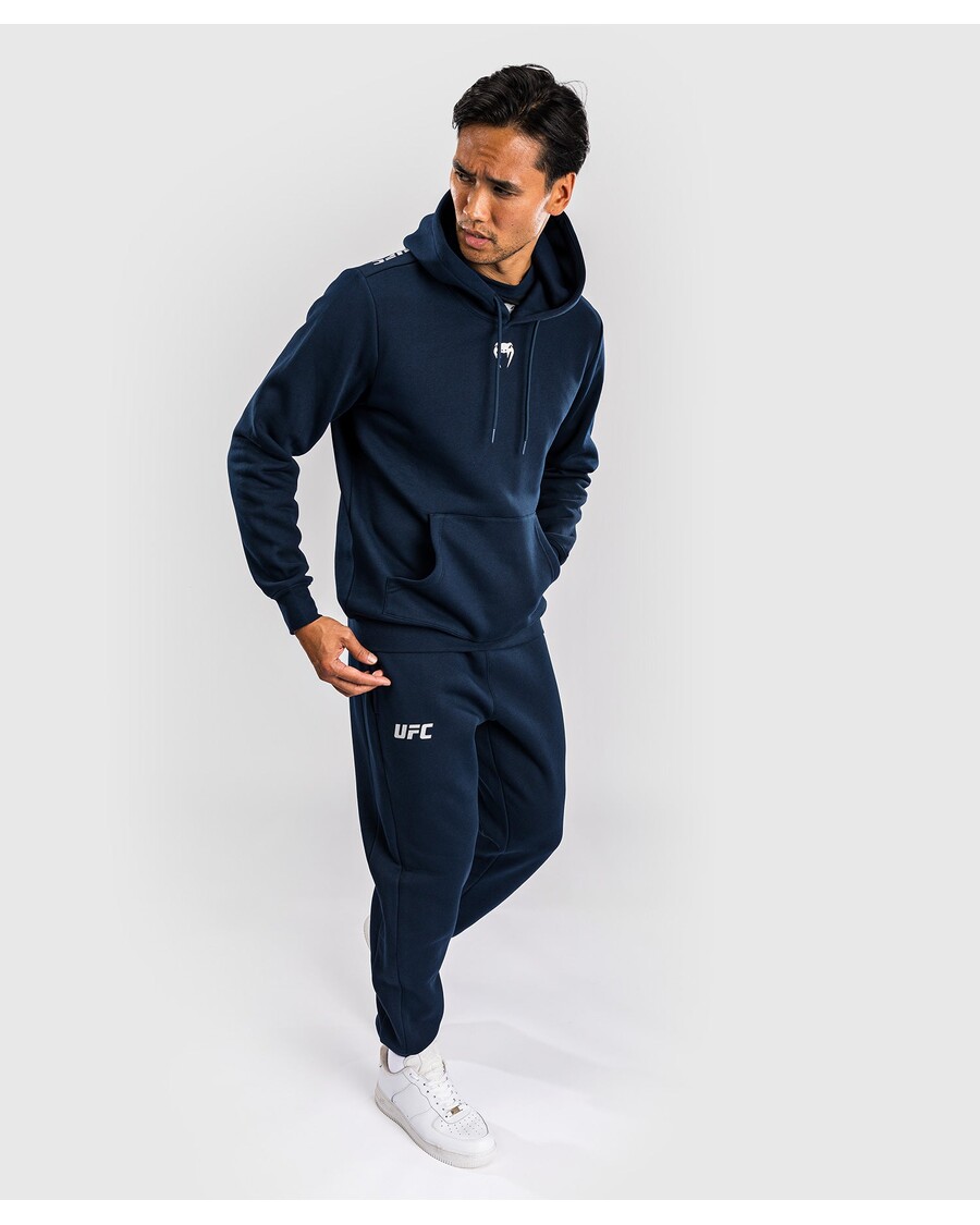 Ufc Fusion By Venum Fight Week Pullover Hættetrøje Til Mænd - Solid Oceanisk Blå