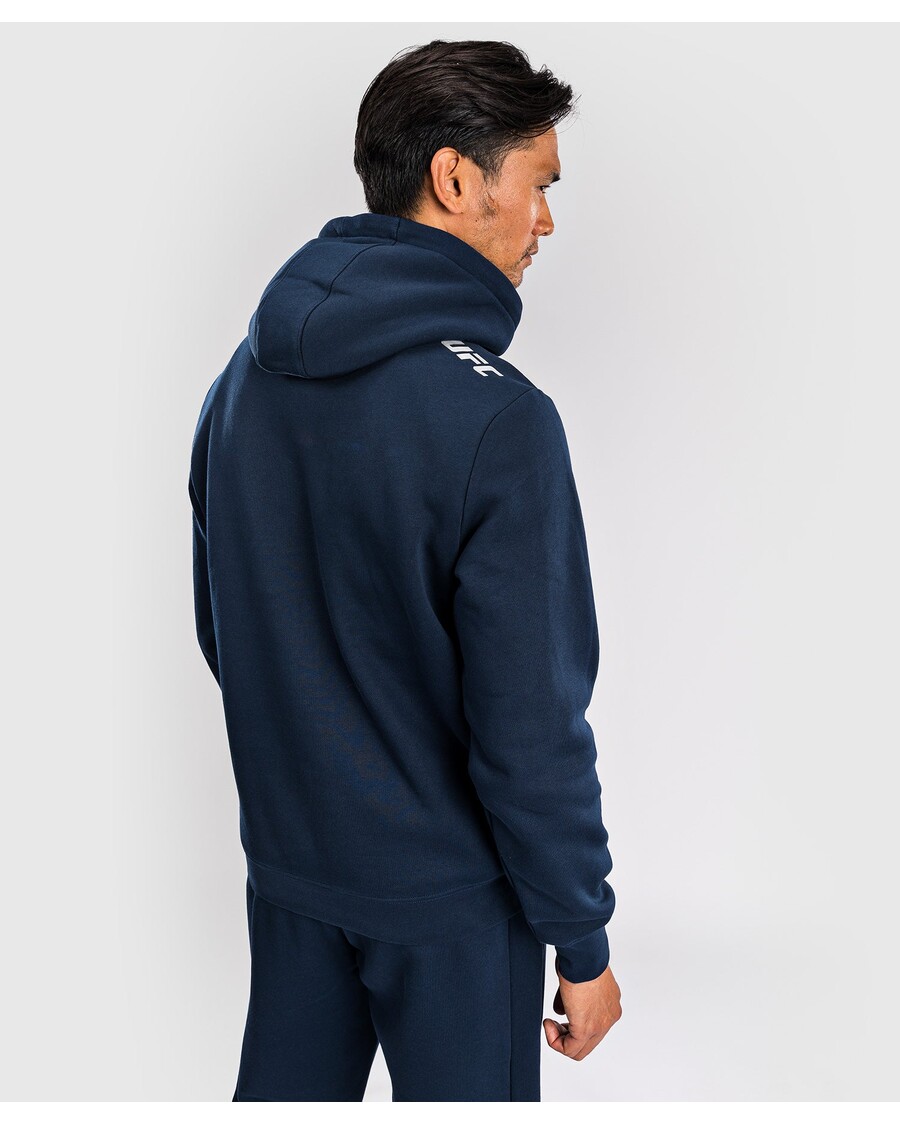 Ufc Fusion By Venum Fight Week Pullover Hættetrøje Til Mænd - Solid Oceanisk Blå