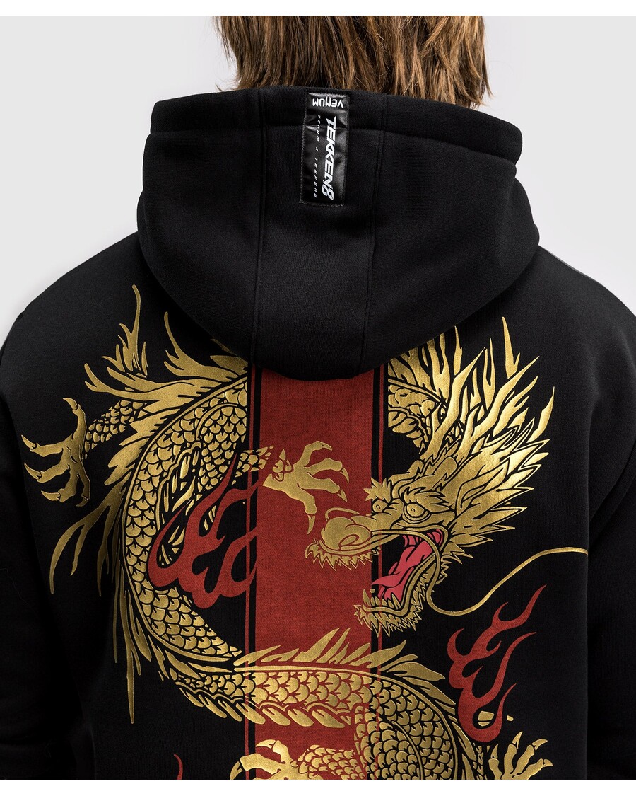 Venum x TEKKEN 8 - Marshall Law Hoodie - Black/Red/Gold