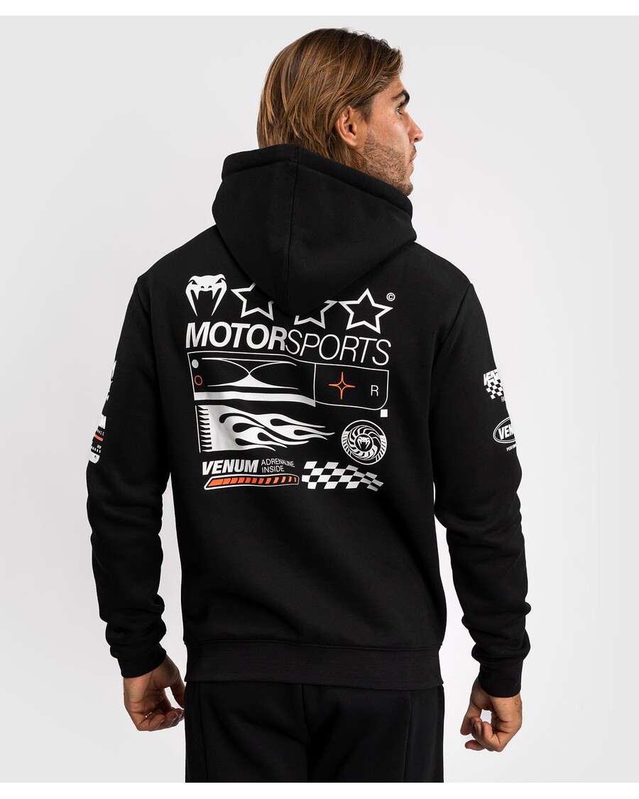 Venum Motosport Kapuuts - Sügav Must