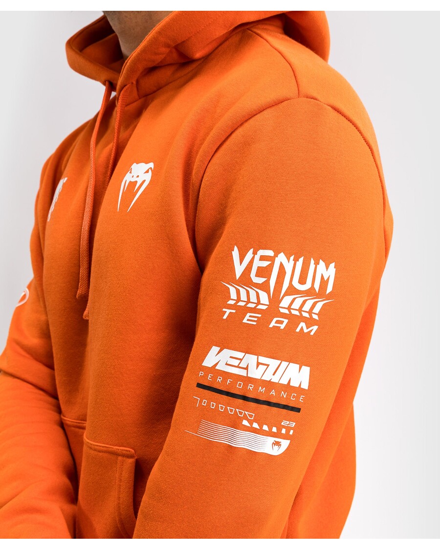 Venum Motorsport Pulover S Kapuco - Mandarina