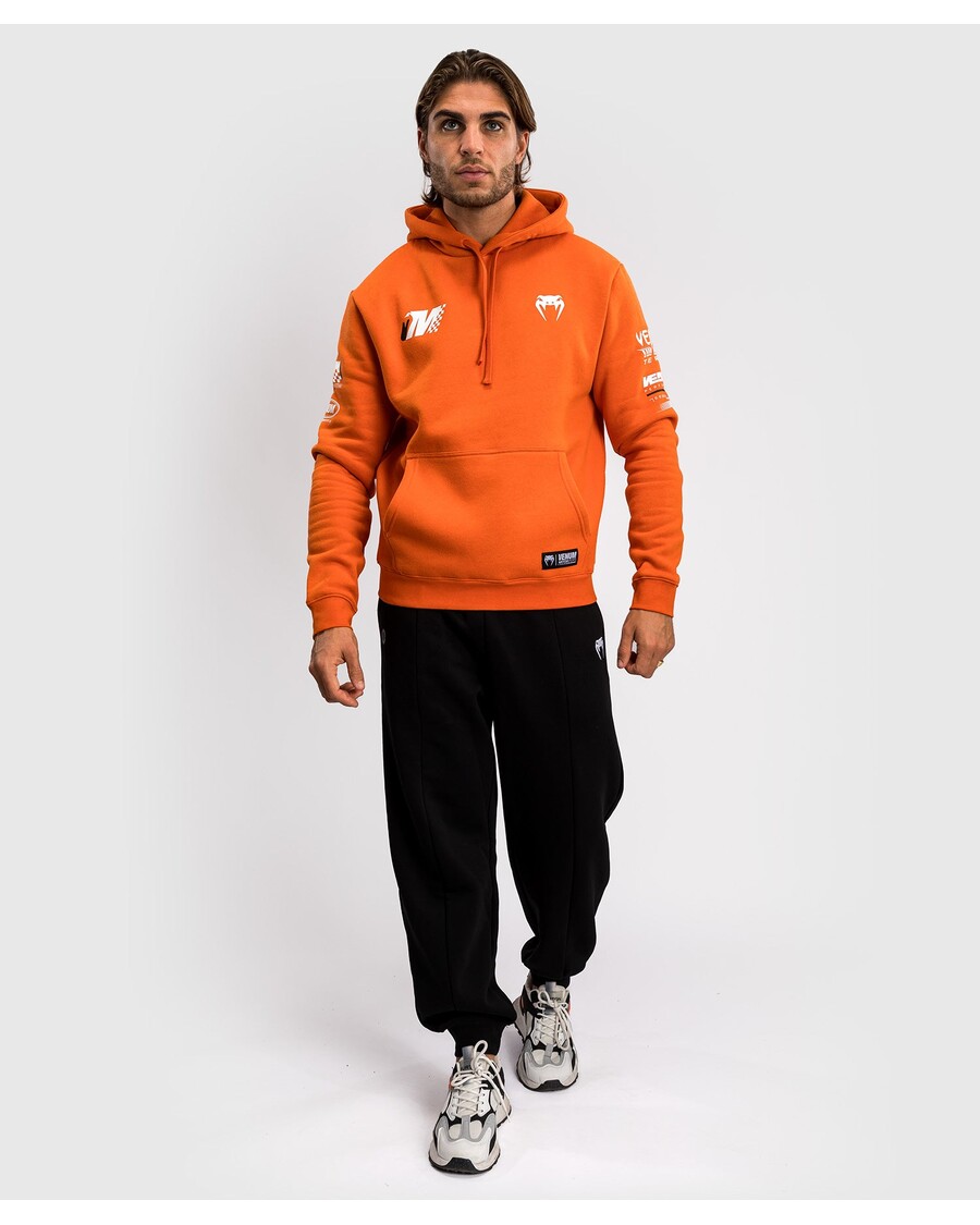 Venum Motorsport Pulover S Kapuco - Mandarina