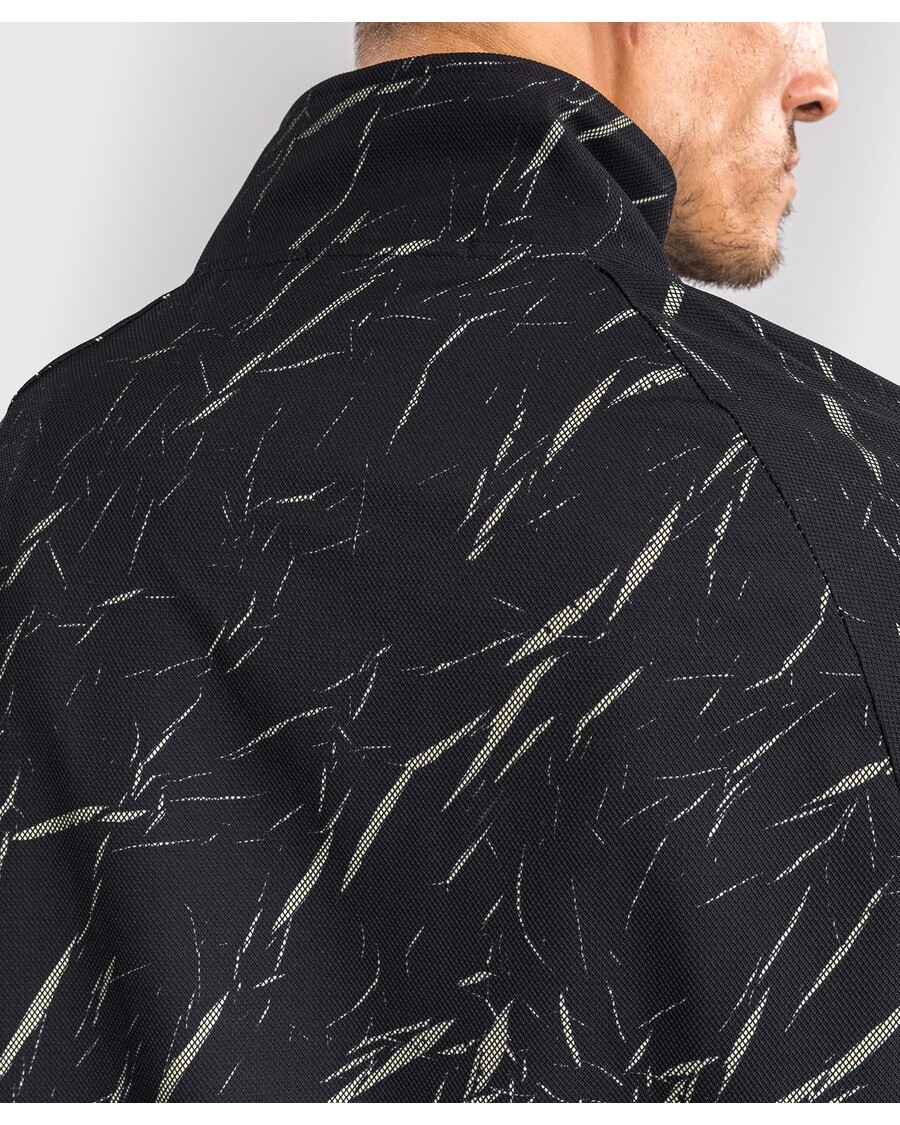 ژاکت نیمه زیپ مردانه Venum Trooper - شن و ماسه سیاه/سنگ