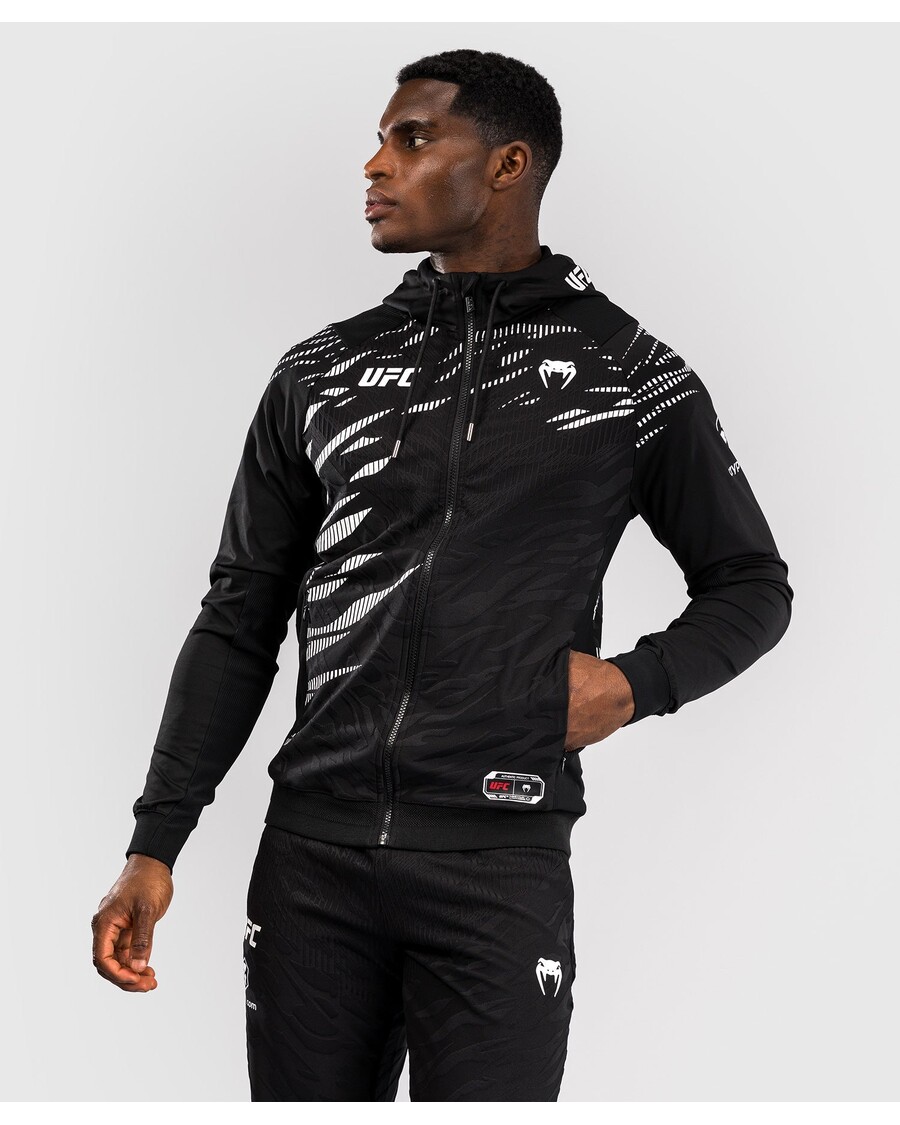 Moletons Masculinos Ufc Fusion By Venum Personalizados Autênticos Fight Night - Preto
