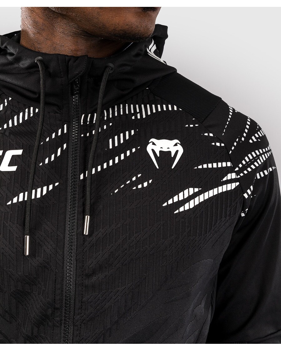 Moletons Masculinos Ufc Fusion By Venum Personalizados Autênticos Fight Night - Preto