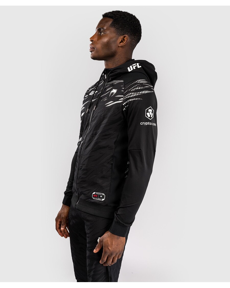 Moletons Masculinos Ufc Fusion By Venum Personalizados Autênticos Fight Night - Preto