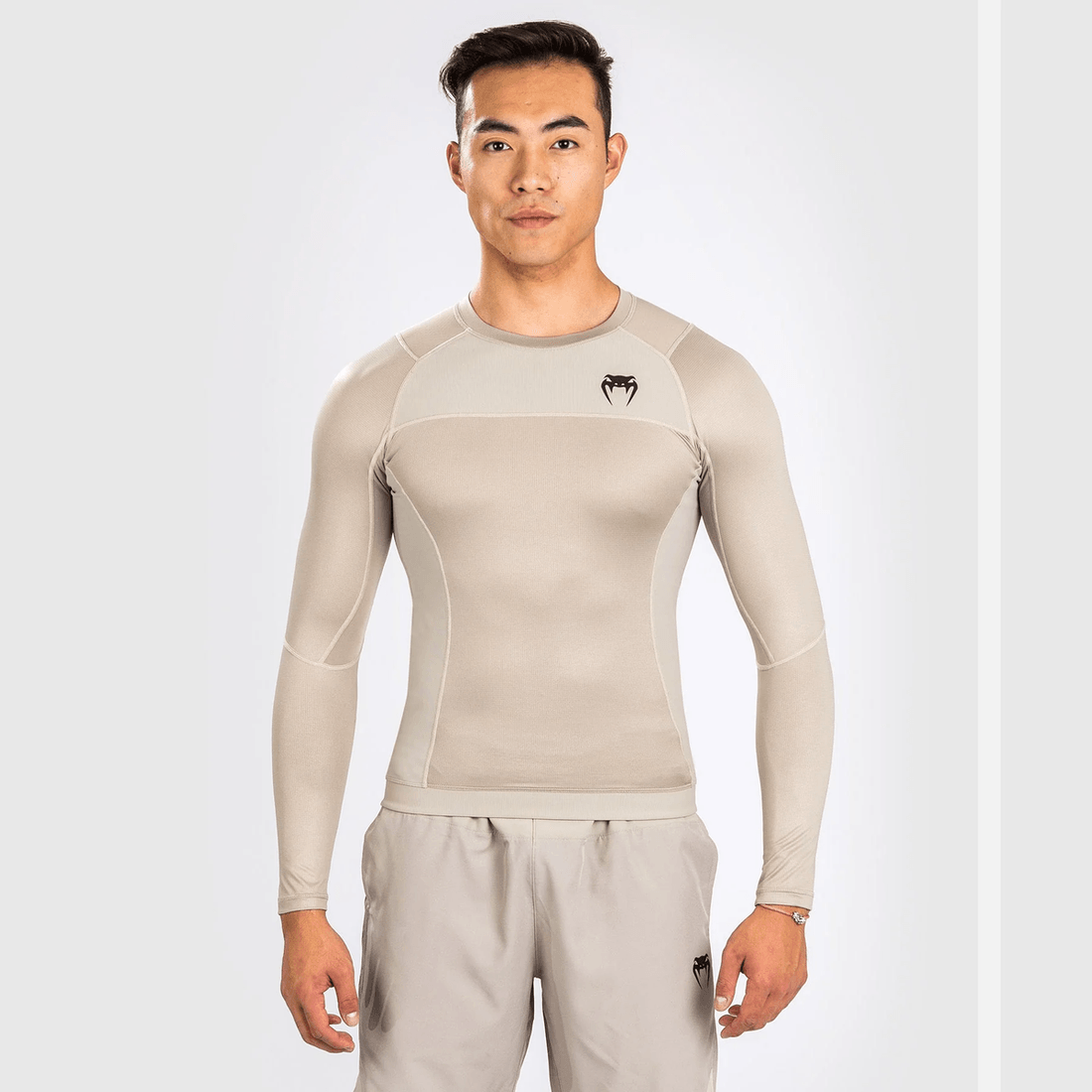 Venum G-Fit Air Rashguard Longsleeve - Sand