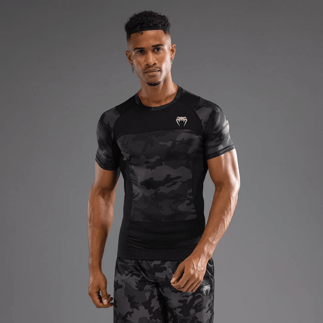 Venum G-Fit Air Men's Short Sleeve Rashguard - Digital Urban Camo