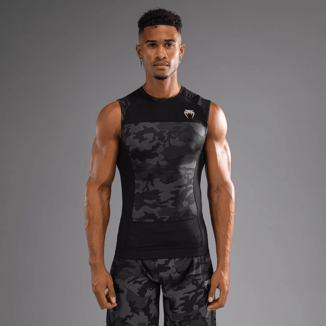 Venum G-Fit Air Men's Sleeveless Rashguard - Digital Urban Camo