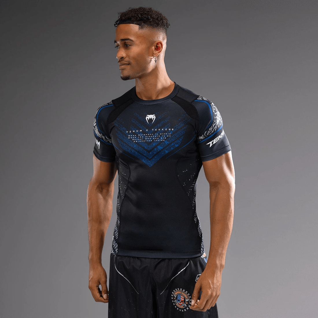 Venum x TEKKEN 8 - Paul Phoenix Rashguard - Black/Blue