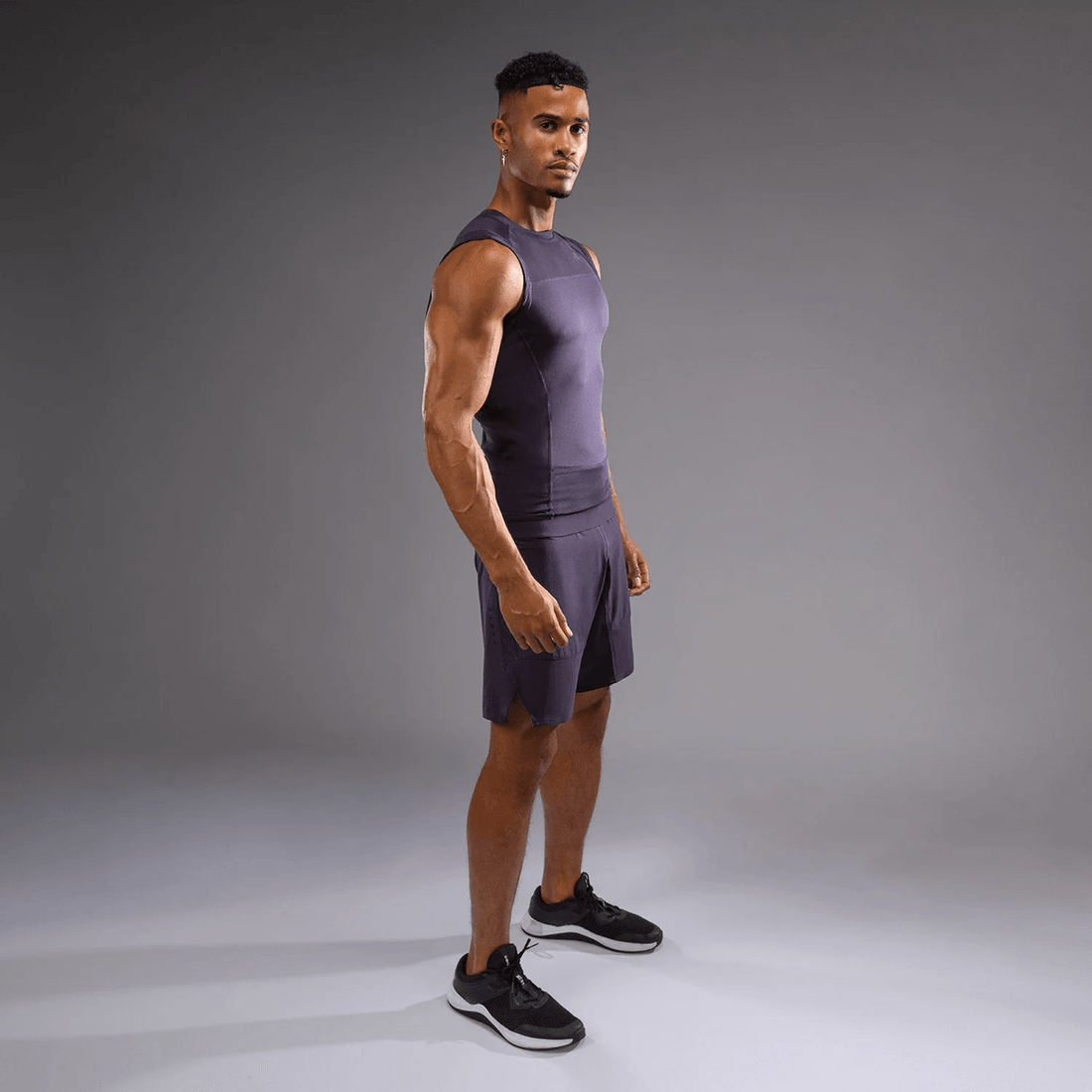 Venum G-Fit Air Men's Sleeveless Rashguard - Deep Purple