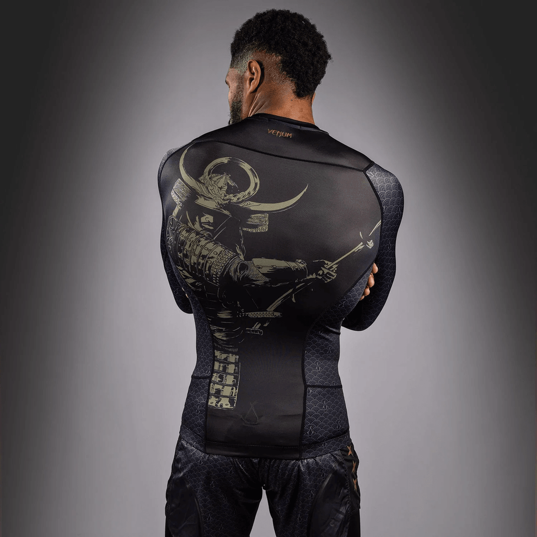 Venum x Assassin's Creed Shadows Rashguard Long Sleeve - Black