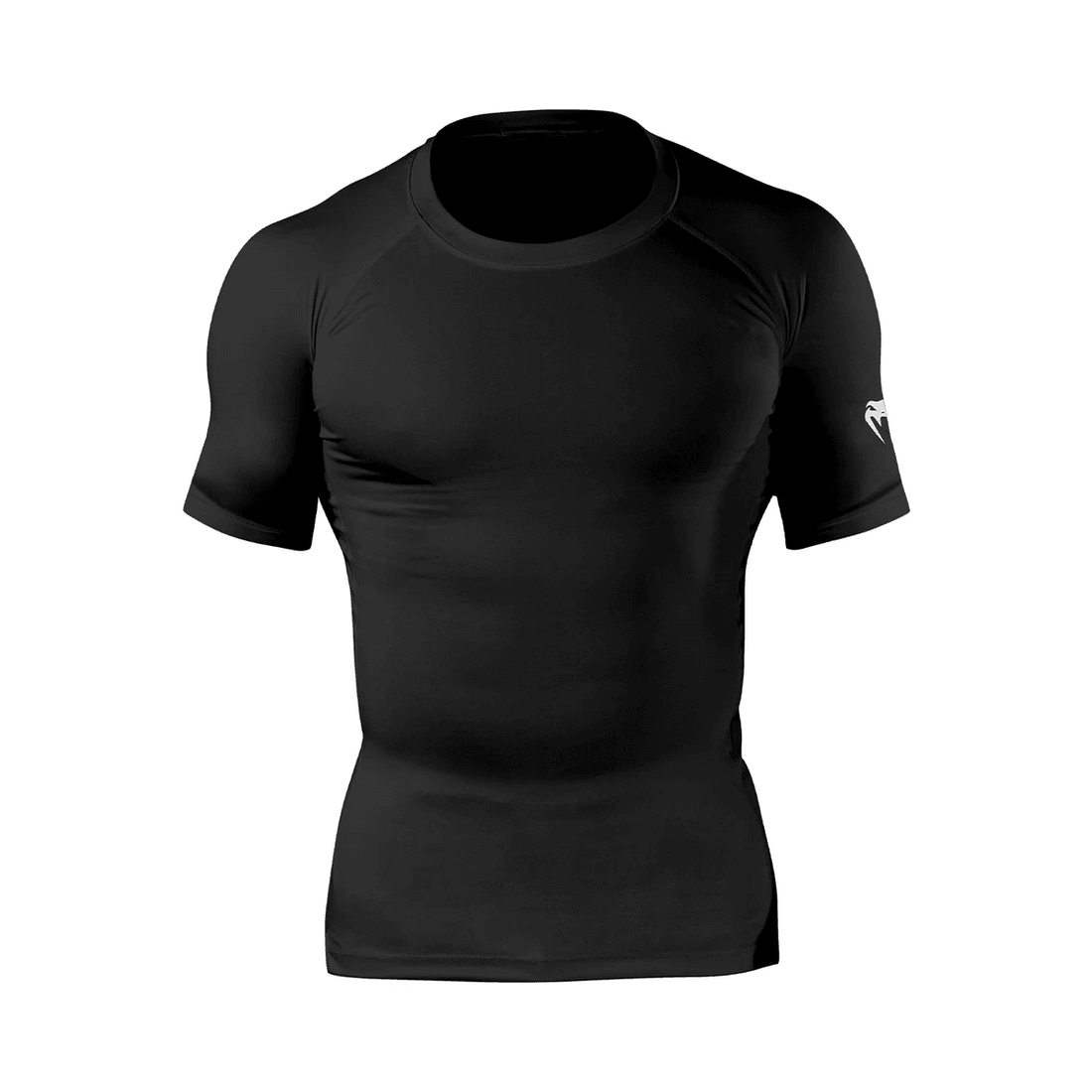 Venum Lineup Half Sleeve Compression Shirt - Black/White