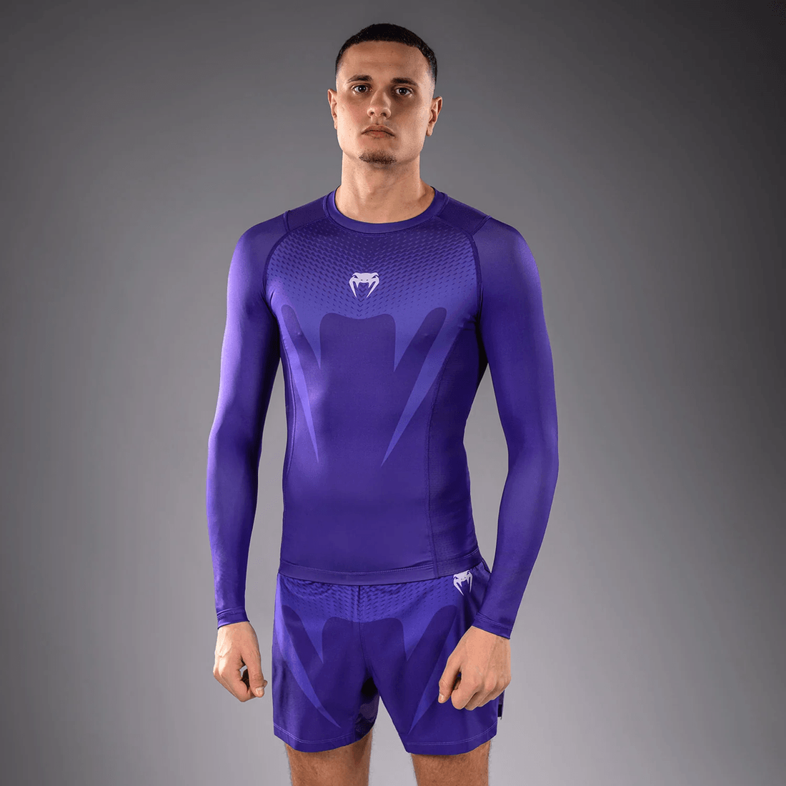 Venum No Gi Rashguards - Purple
