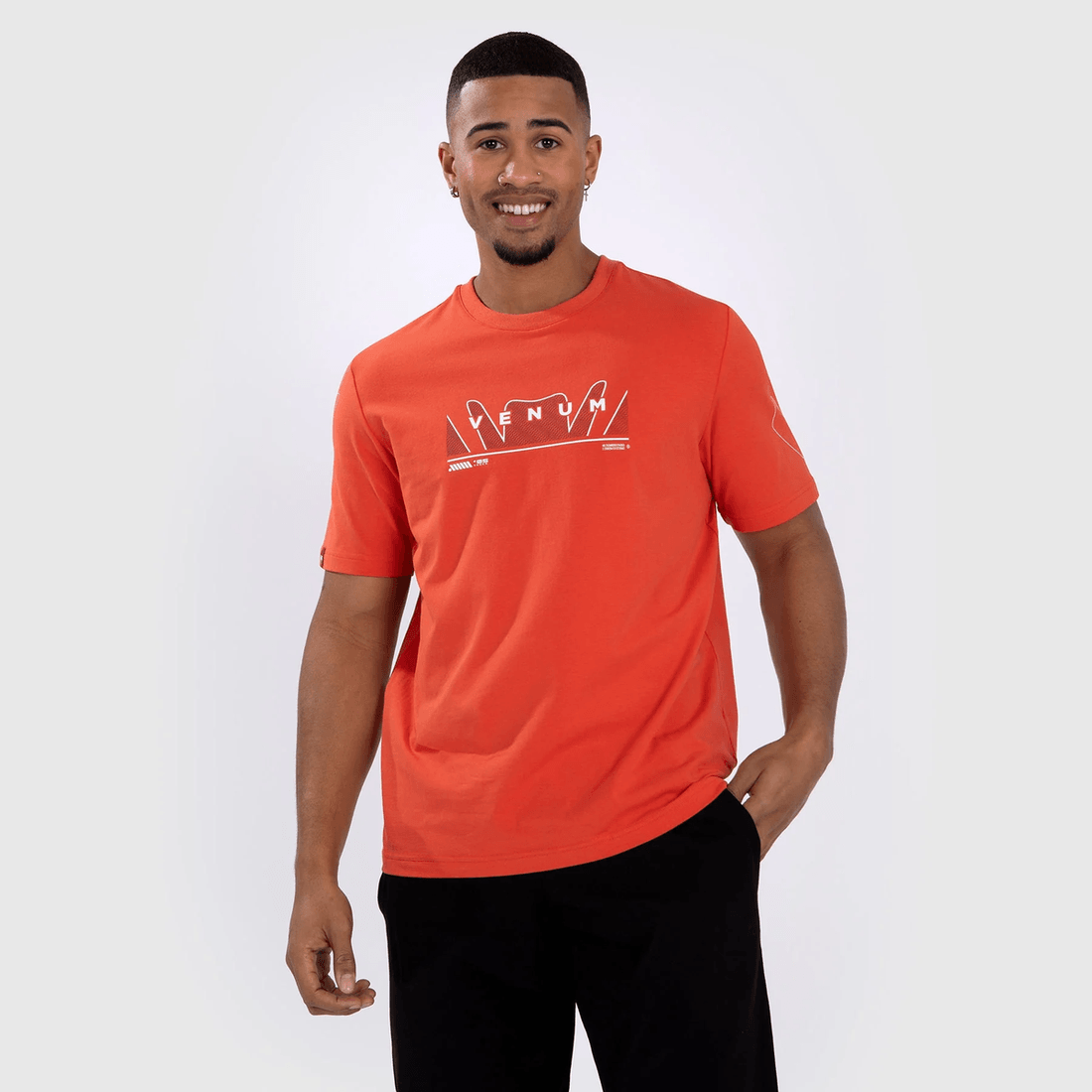 Venum Snake Print T-Shirt - Fluo Orange