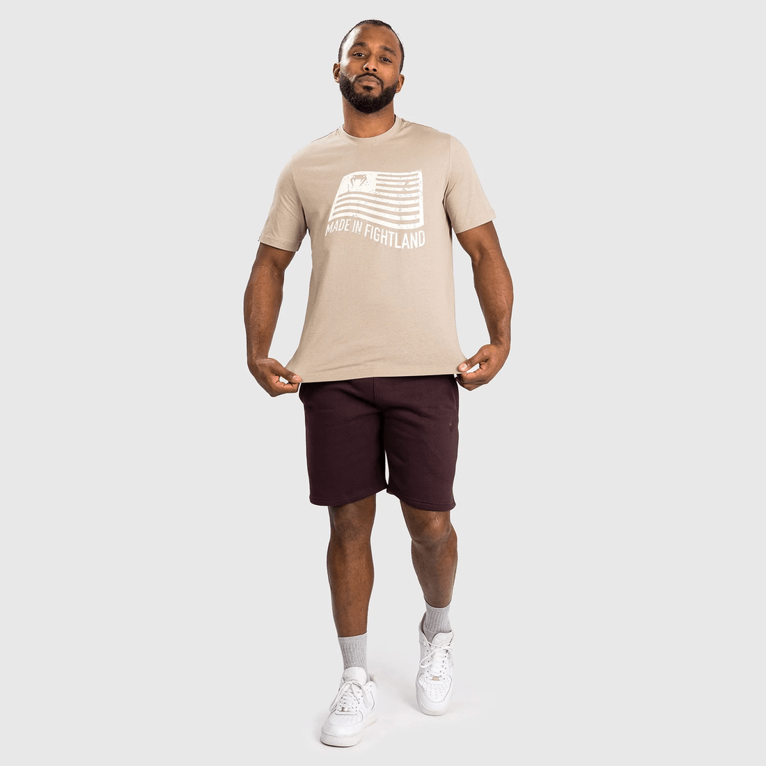 Venum Made in Fightland T-Shirt - Sand