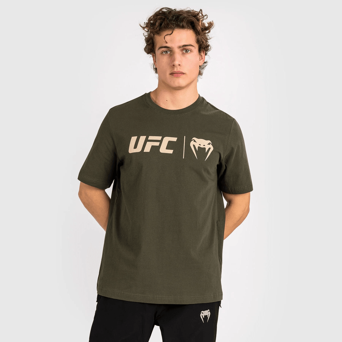 UFC Venum Classic T-Shirt - Khaki/Bronze