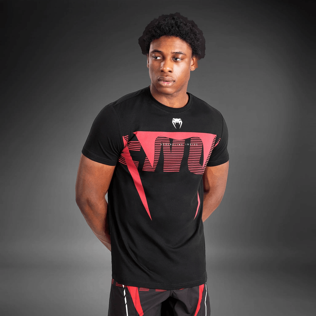 Venum Adrenaline Men's Short Sleeve T-Shirt - Red