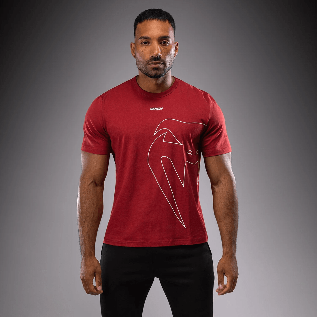 Venum Giant Connect T-Shirt - Red Carmin