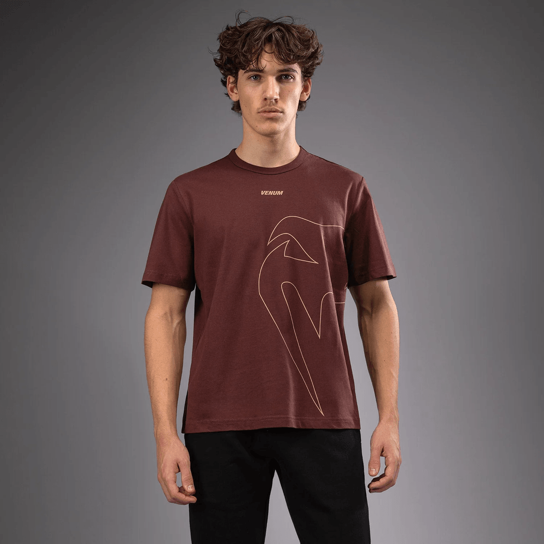 Venum Giant Connect T-Shirt - Chocolate Brown