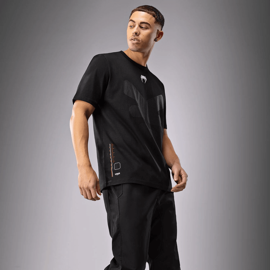 Venum Tactical Xt T-krekls - Melns/uguns Sarkans