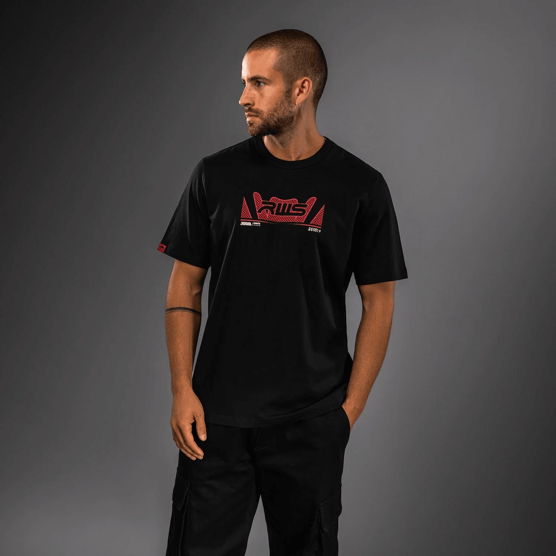 Venum x RWS 2.0 T-Shirt - Black/Red
