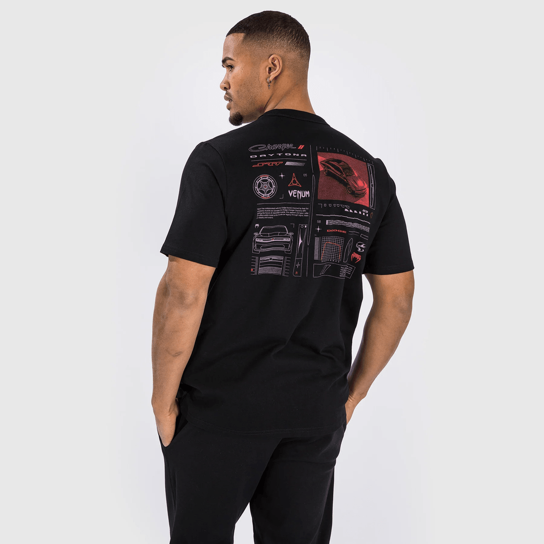Venum x Dodge Banshee Men’s T-Shirt - Black