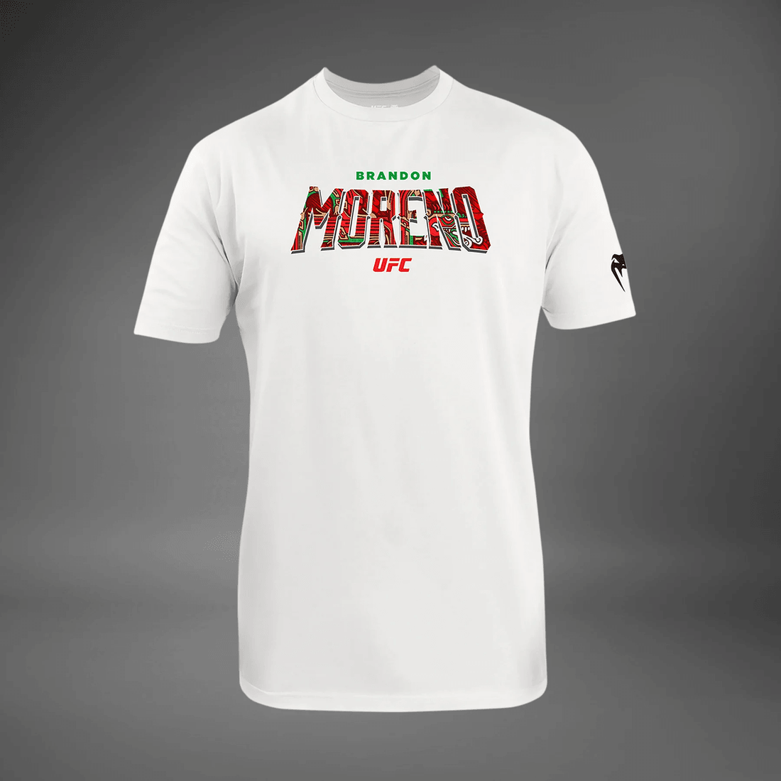 Men's UFC Unrivaled by Venum White Brandon Moreno T-Shirt
