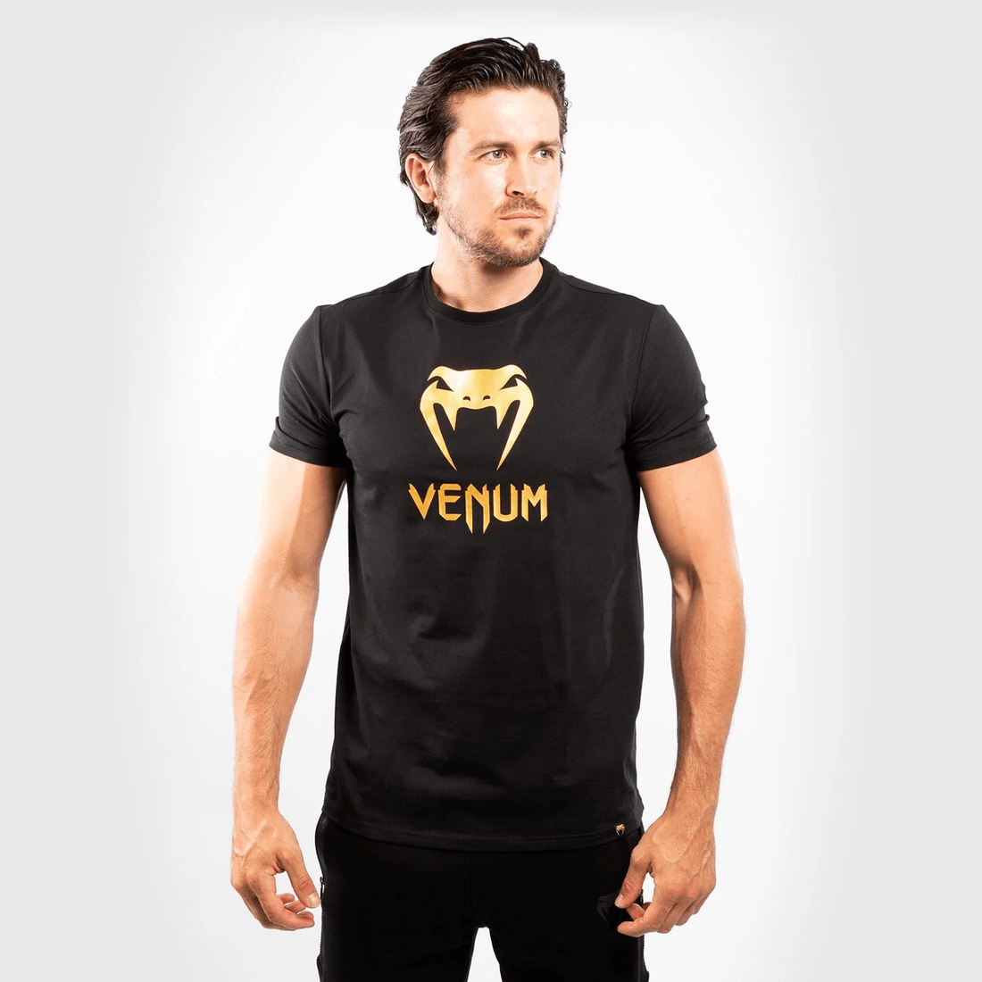 Venum Classic T-shirt - Black/Gold
