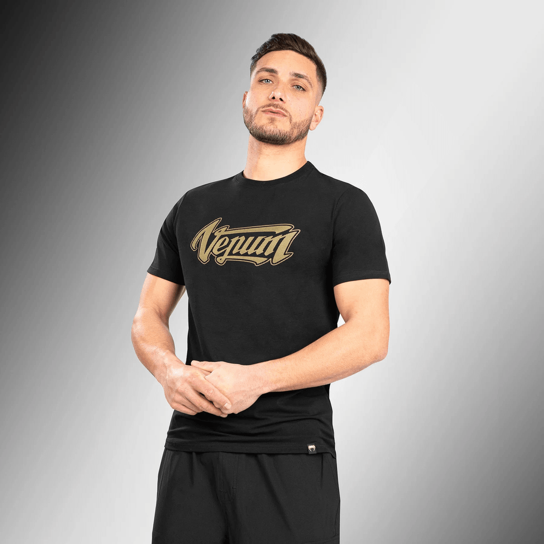 Venum Absolute 2.0 T-shirt - Adjusted Fit - Black/Gold