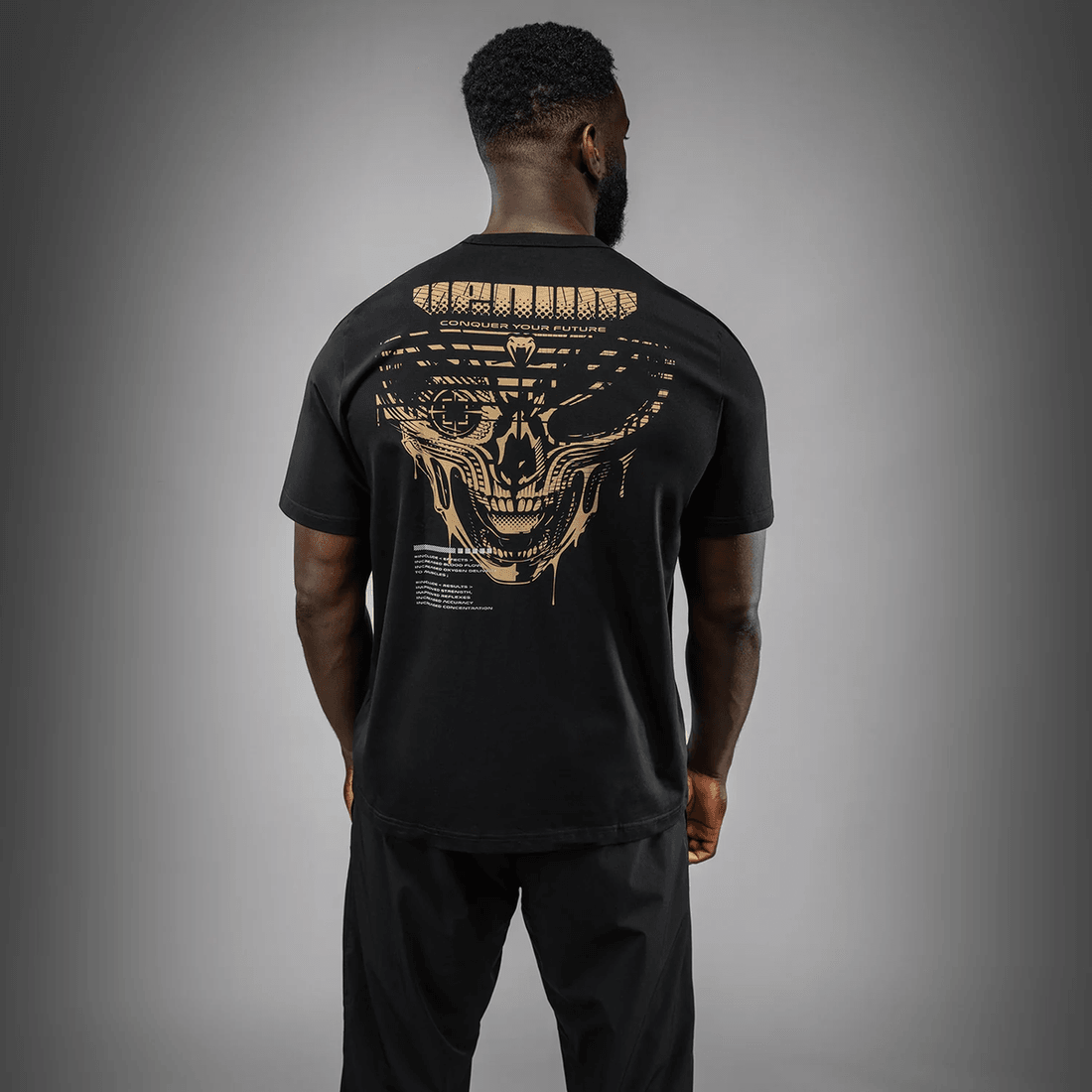 Venum Invader T-Shirt - Black/Sand