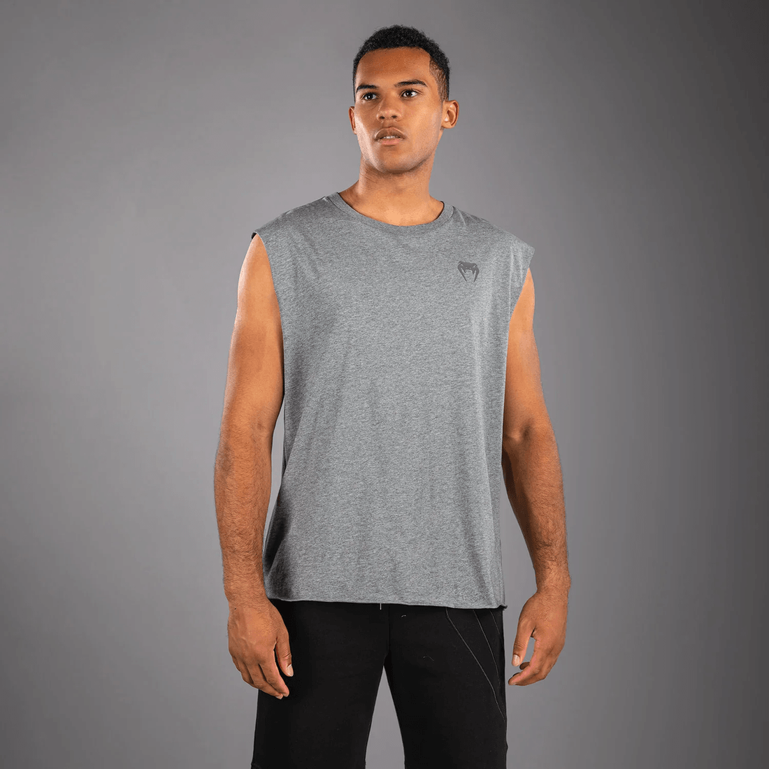 Venum Divide Sleeveless T-Shirt - Heather Grey