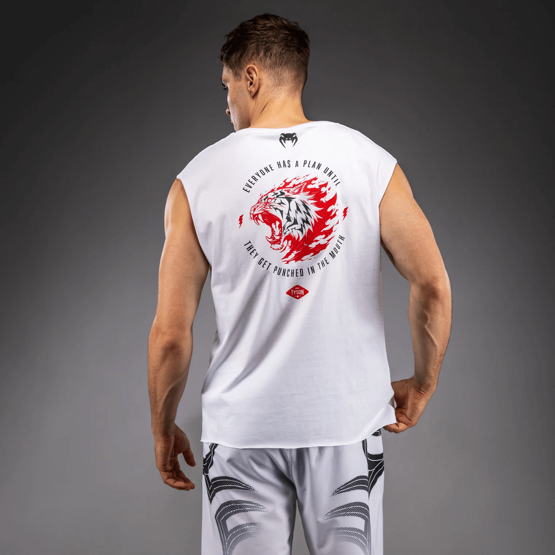 Venum x Mike Tyson Tiger Sleeveless T-Shirt - Optical White