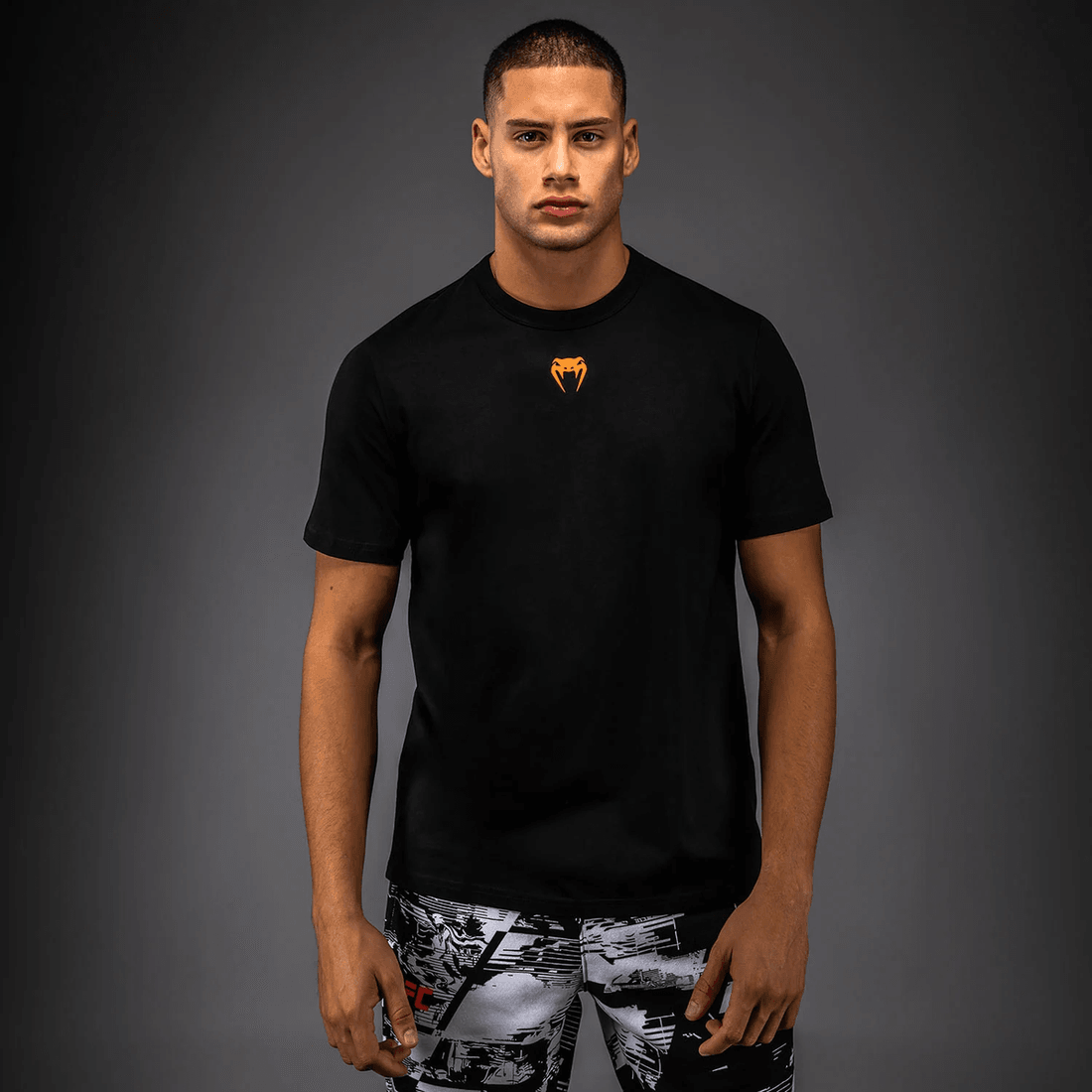 Men's UFC Zenith by Venum Black Authentic Fight Week Short Sleeve T-Shirt