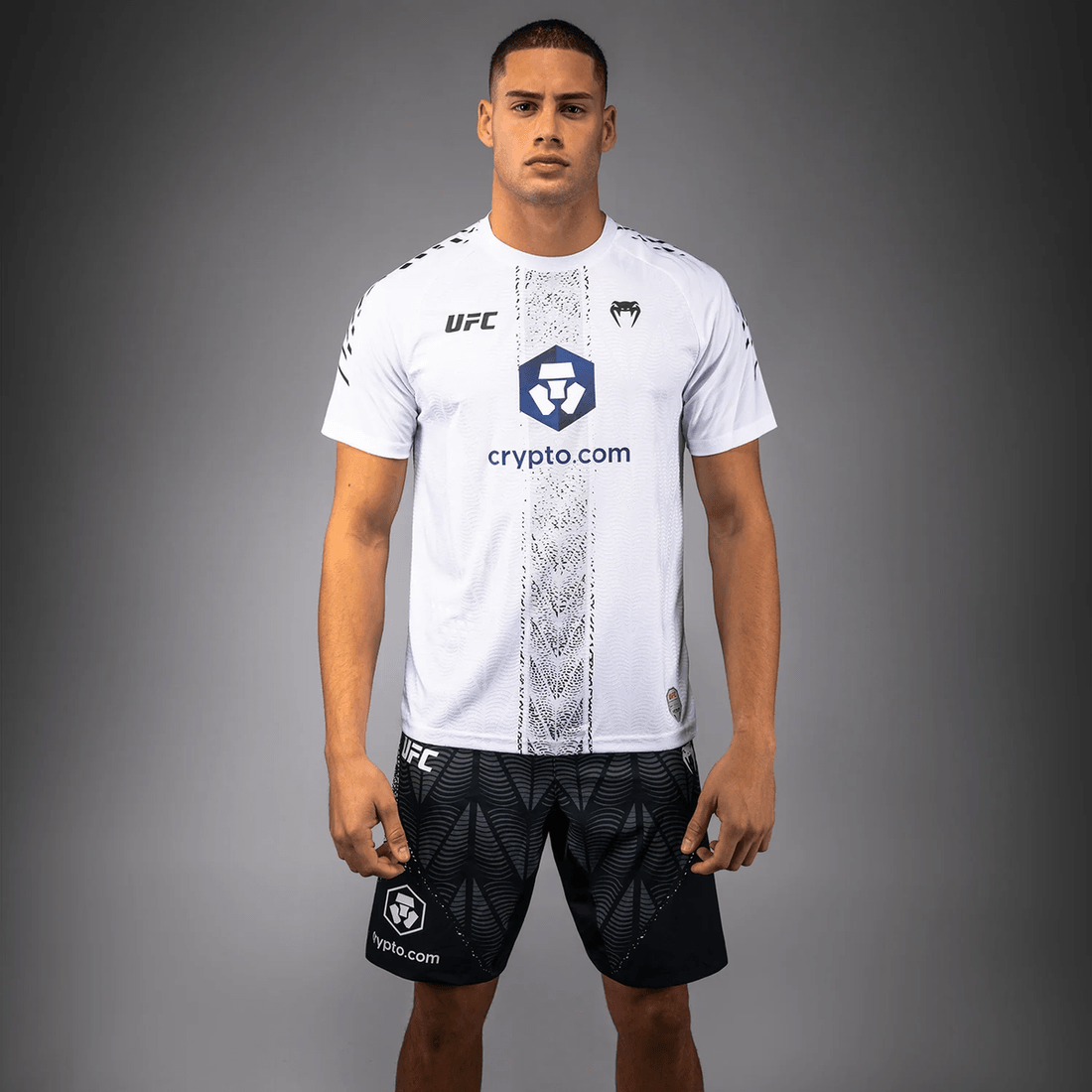 Men's UFC Zenith by Venum White Authentic Fight Night Walkout Jersey